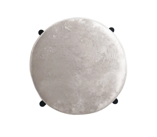 Комплект 2 шт. Табурет DikLine, M02 бежевый, ножки черные