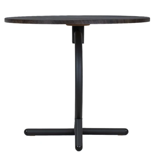 Стол журнальный Дуэт 14 дуб маррон/черный