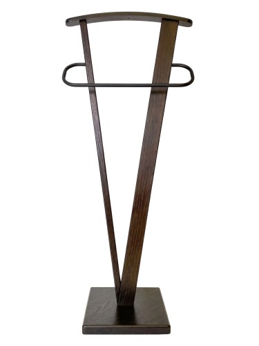 Вешалка костюмная ГАЛАНТ 344 черный/темно-коричневый