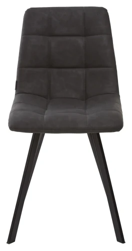 Стул CHILLI SQUARE RU-08 антрацит, PU / черный каркас М-City
