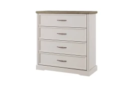 TOSCANA NEW, Комод 4S. Цвет ПЕРСИДСКИЙ ЖЕМЧУГ/КАНЬОН