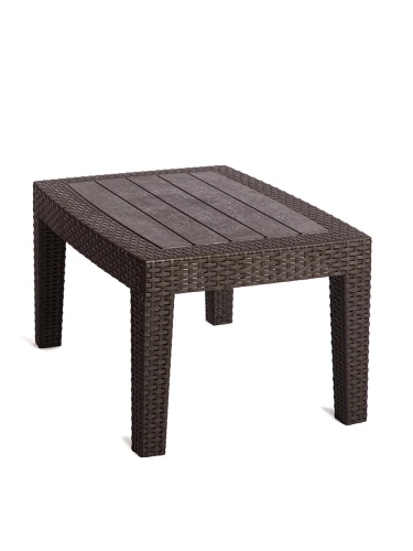 Комплект мебели под искусственный ротанг для отдыха с 2-местным диваном Калифорния «California terrace set» арт.77787/77794/77763П c подушками на спинку