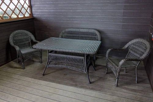 Садовый комплект из искусственного ротанга Мэдисон НЬЮ (Medison NEW) Lunch set без подушек