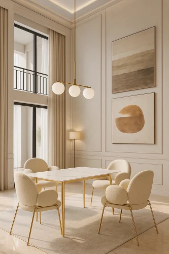 Стол обеденный Рио Голд DT-2849, 120х80х76 см, белый мрамор Статуарио/глянцевое золото