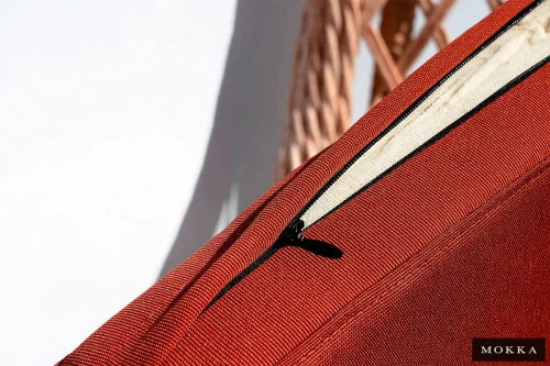 Комплект плетеной  мебели MOKKA VILLA ROSA (4 кресла) + 4 подушки