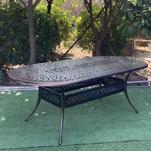 Обеденная группа из литого алюминия Tokyo 8