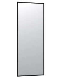 Зеркало настенное в раме Сельетта-5, черный 150 см х 50 см