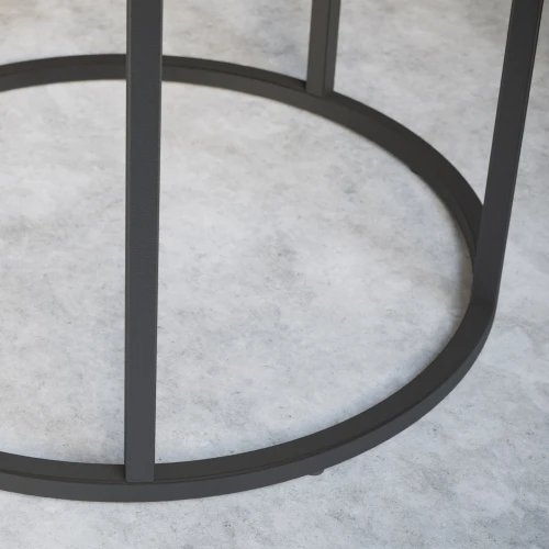 Стол придиванный Остин УФ неро/черный