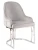 Стул обеденный Фрида DС-1112, серый, серебро