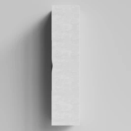 Пенал Марко 35 подвесной, дверь, ручки Черные, Белый камень ПВХ 57805, правый