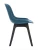 DC270 Стул пластиковый, ТЕМНО-СИНИЙ c подушкой, ноги черные
