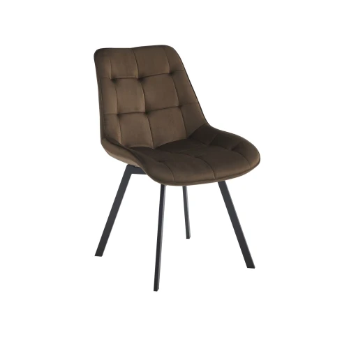 Стул ROBERT 360 велюр горький шоколад