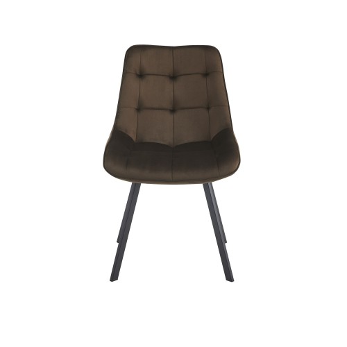 Стул ROBERT 360 велюр горький шоколад
