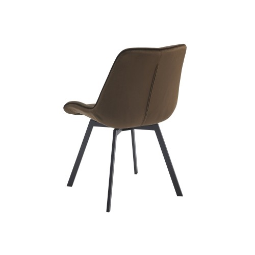 Стул ROBERT 360 велюр горький шоколад