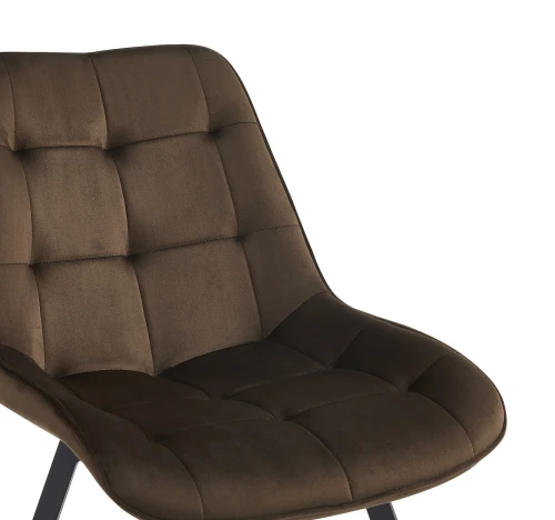 Стул ROBERT 360 велюр горький шоколад