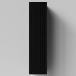 Пенал Тач 35 подвесной, черный глянец, левый, бельевая корзина