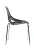 GH103/DC453 Стул пластиковый, ЧЕРНЫЙ, каркас металл хром