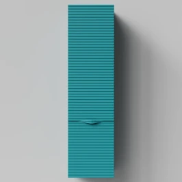 Пенал Эйфория 40 F7, пример RAL 5021 Водная синь, матовая, подвесной, правый