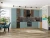 Кухонный гарнитур Флэт-05 Grey-green In 2S-Дуб Вотан