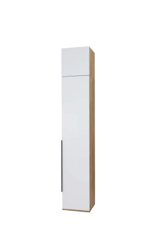 Пенал Стефани 6, Дуб Крафт Золотой / Софт Белый