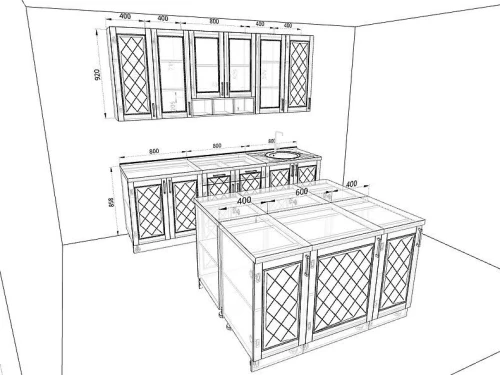 Кухня Барселона Комплектация 5