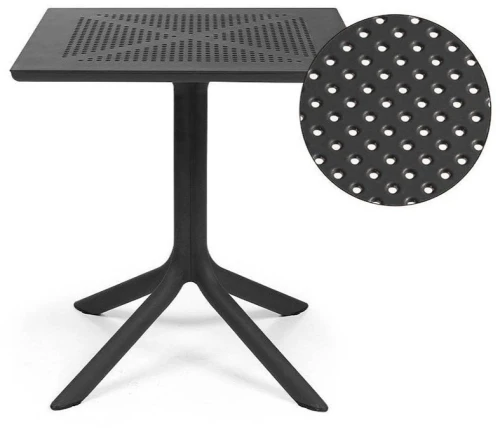 Стол Nardi Clip, антрацит