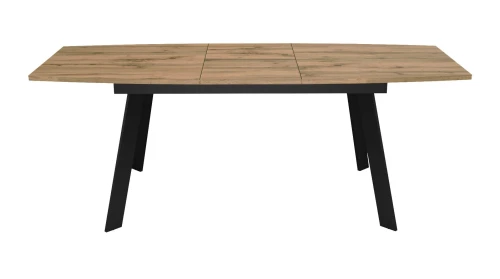 Стол DikLine XL160 Дуб галифакс /опоры черные