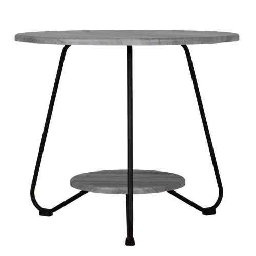 Стол журнальный BeautyStyle 38 орех гикори grey/черный