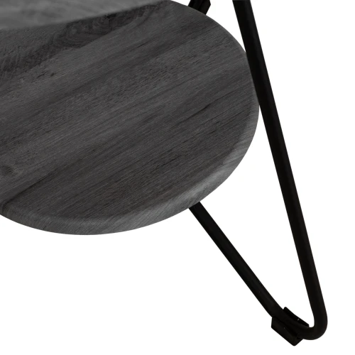 Стол журнальный BeautyStyle 38 орех гикори grey/черный