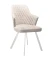 Стул DikLine 345 C103 крем, ножки белые