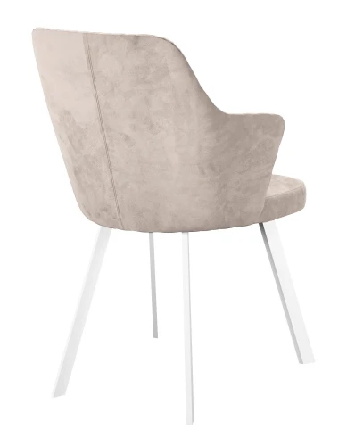 Стул DikLine 345 C103 крем, ножки белые