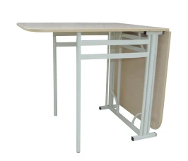 Стол-книжка Искра, Белый/Дуб молочный Стол-книжка Искра, Белый/Дуб молочный