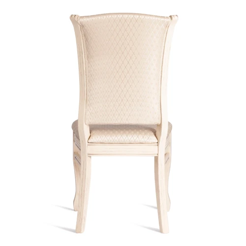 Стул VERSAL мягкое сидение бук, 51х48х106 см, бежевый патина, жаккард бежевый