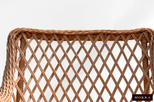 Комплект плетеной мебели MOKKA VILLA ROSA (6 кресел) + 6 подушек