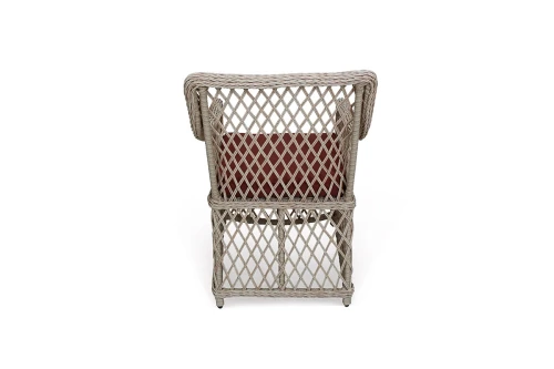 Комплект плетеной мебели MOKKA VILLA ROSA (6 кресел) + 6 подушек