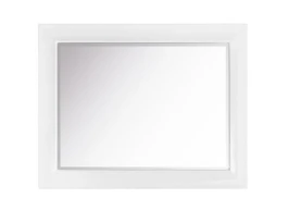 Зеркало Риккардо 80, патина серебро, белое