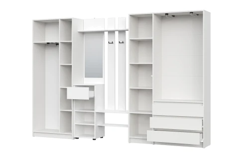 Прихожая Бали, Белый. Комплект 10