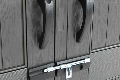 Сарай пластиковый WoodLook 7*9.5