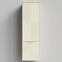 Пенал Липс 45, пример RAL 1015 Светлая слоновая кость, матовая, подвесной, левый