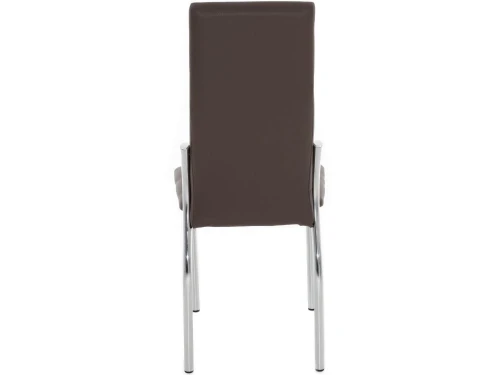 Обеденная группа (Стол Ривьера СВ фотопечать Кофе 22 и 4 стула Асти), коричневый