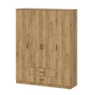 Шкаф распашной для одежды ШК 1 (Серия 2), Дуб золотой