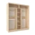 Шкаф-купе трехдверный 2000 Домашний Дуб сонома