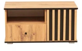 Тумба под ТВ Либерти 51.07 (опора h20) Дуб вотан/Черный