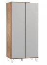 Шкаф для одежды 58.16 Гавана Кейптаун / Серый