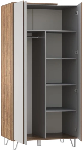 Шкаф для одежды 58.16 Гавана Кейптаун / Серый