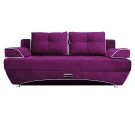 Диван Еврокнижка Валенсия фиолетовая
