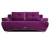 Диван Еврокнижка Валенсия фиолетовая