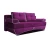 Диван Еврокнижка Валенсия фиолетовая