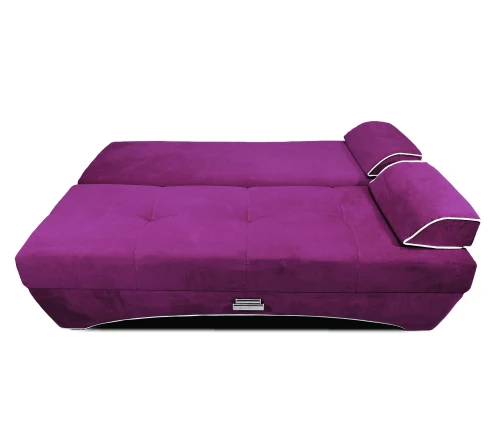 Диван Еврокнижка Валенсия фиолетовая