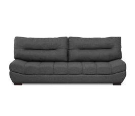 Диван еврокнижка Орион, рогожка  черная,144